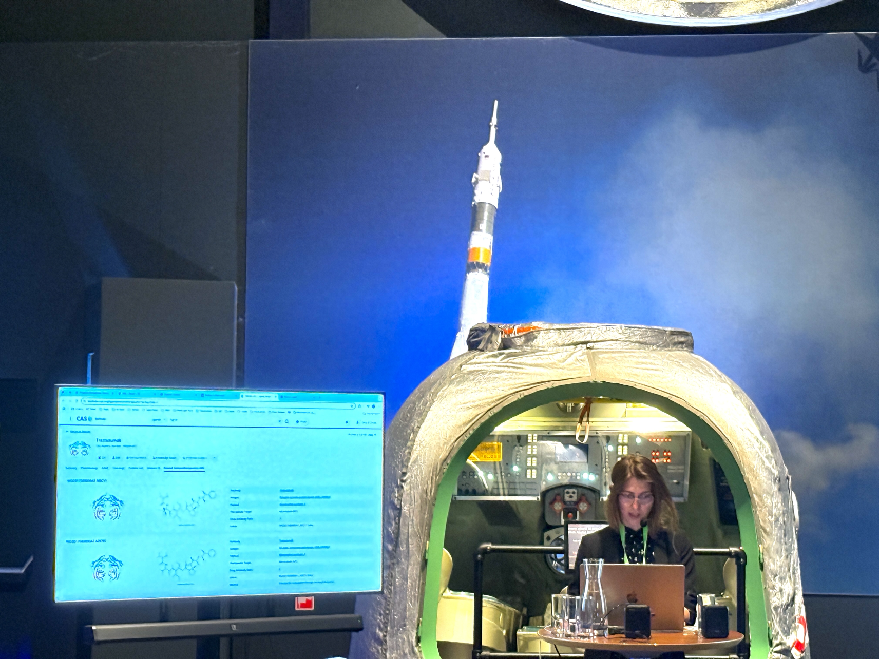 Silvia presenting at MarkLogic World Amsterdam 2025